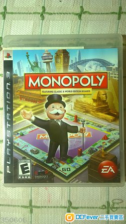 适合儿童游戏(90% new) ps3 大富翁 monopoly