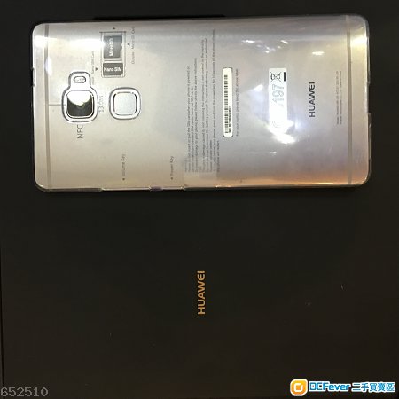 huawei mate s 黑色 99.9%新 全套有盒 32gb nfc 单sim卡