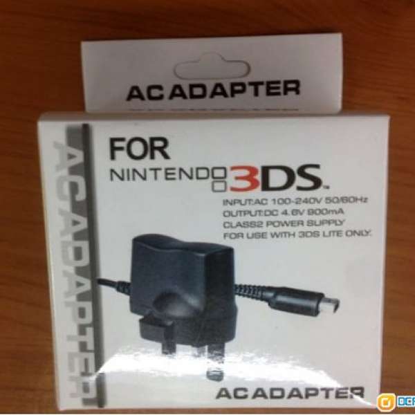 全新3dsll 火牛new 3ds 充電器100 240v 香港三腳插頭火牛2ds 牛nintendo 細機2dsxl Dcfever Com