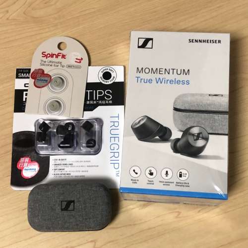 spinfit sennheiser momentum true wireless