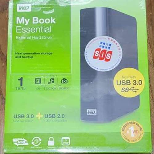 my book essential 1tb ext4