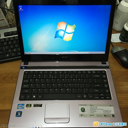 出售acer aspire 4752g 紫色 intel core i3 文书之选 入门型号