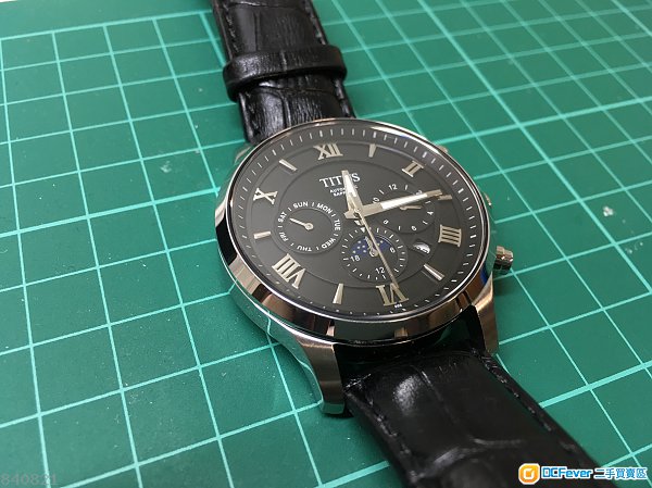 铁达时 titus 06-2742-006 自动表 蓝宝石表面