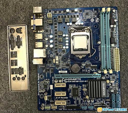 intel g630 cpu 跟 gigabyte ga-h61m-s2v 底板
