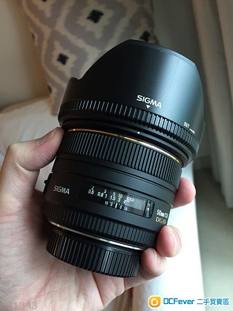 适马sigma 50mm f/1.4 ex dg 新皮 齐盒 for nikon 尼康口 not art