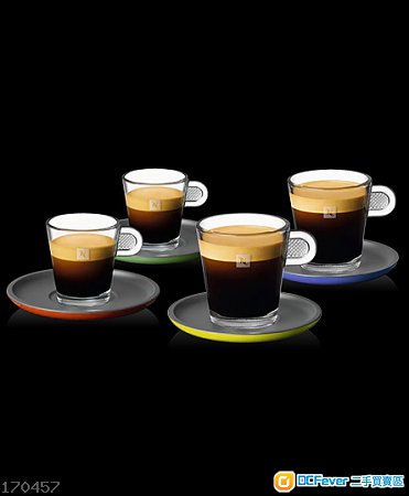[全新] nespresso view 玻璃 espresso 及 lungo 咖啡杯