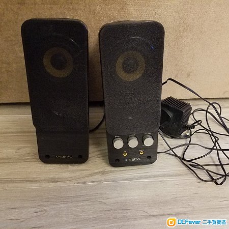 creative t20 ii speaker 电脑喇叭 八成新