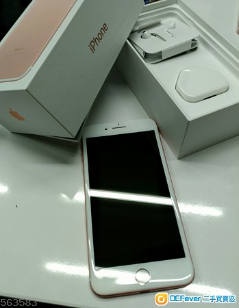 平放iphone 7 plus 粉红 32gb