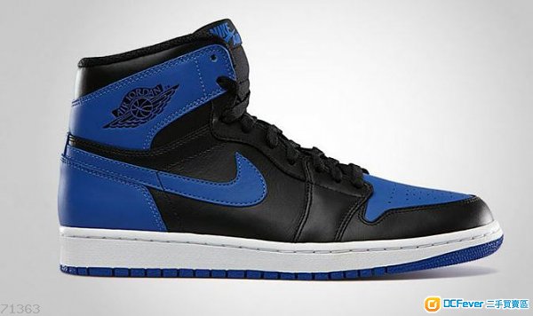 nike aj air jordan 1 retro royal blue bred chicago blacktoe 黑藍